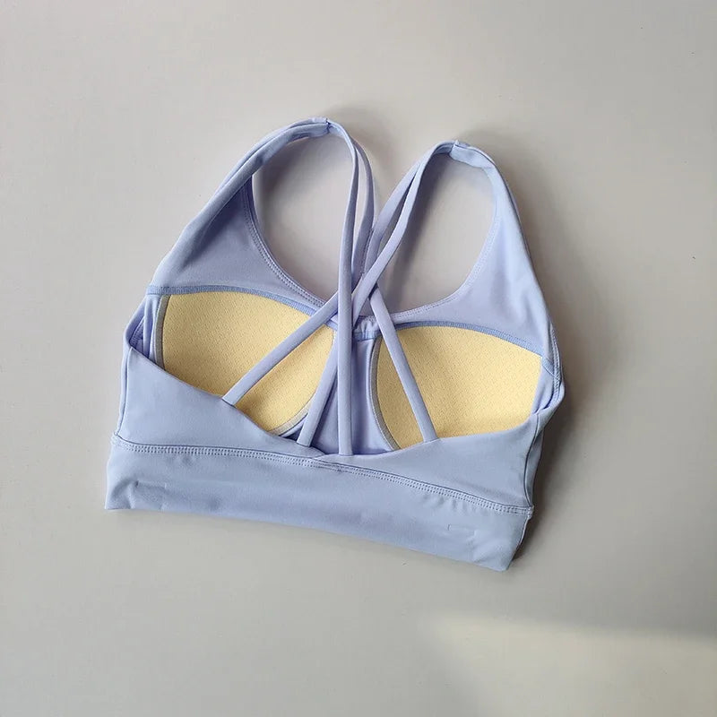 Tuta Da Yoga Donna Con Reggiseno Sportivo Fascia Alta Leggings Dimagranti Set Traspirante