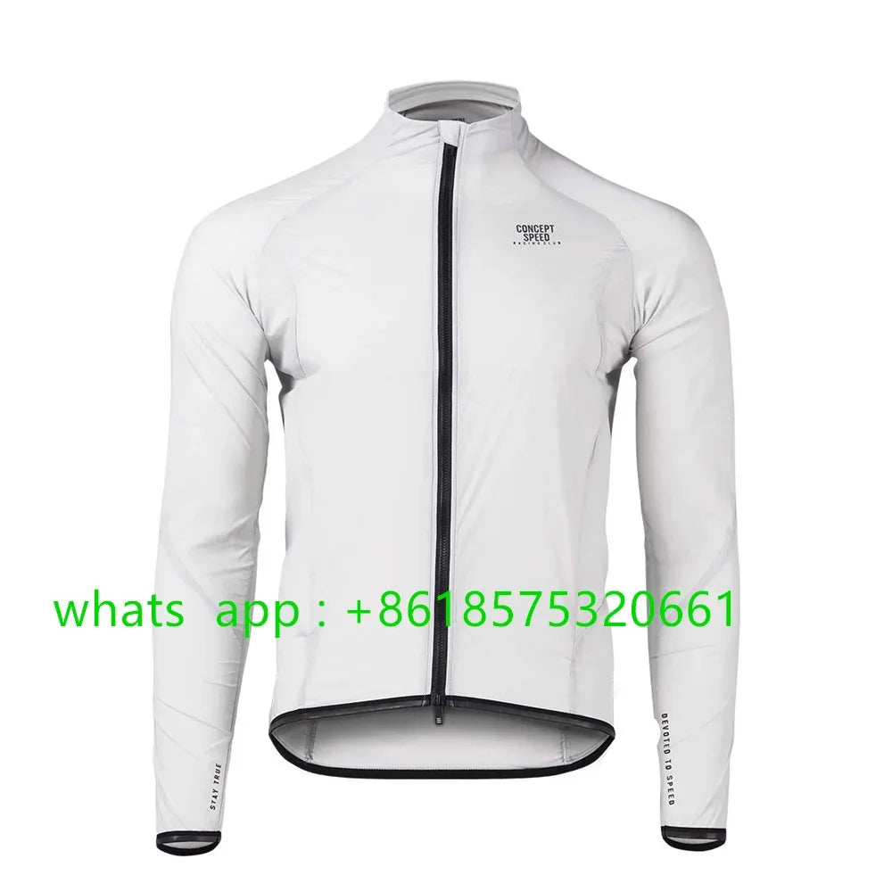 Concept Speed Nuova Giacca Da Ciclismo Unisex Impermeabile A Vento Ultraleggera Maniche Lunghe Per Bici Estivo MTB