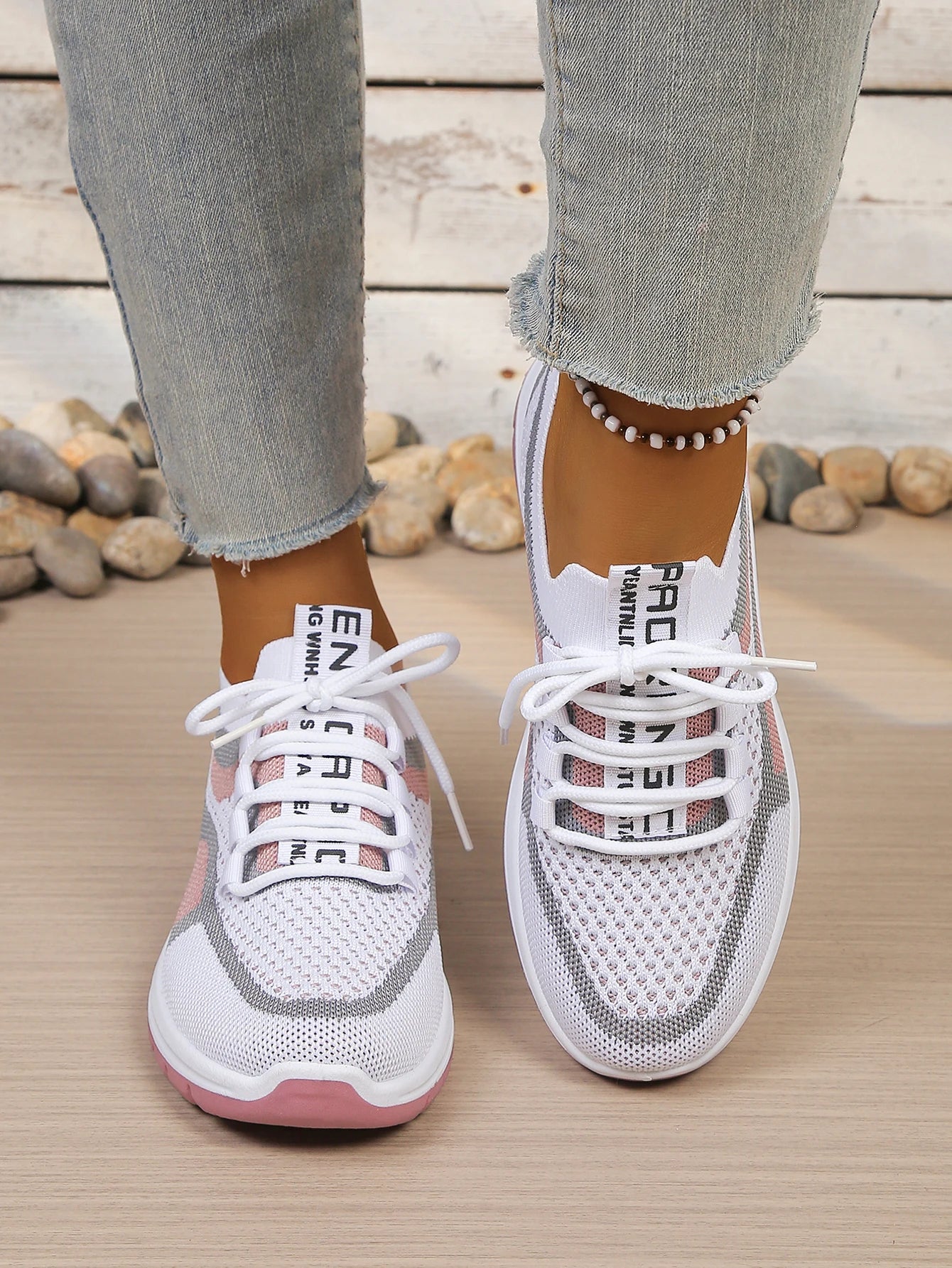 Scarpe Da Donna Estate 2026 Sneaker Casual Nuovo Stile Bicolore Scarpe Da Lavoro Versatili E Alla Moda