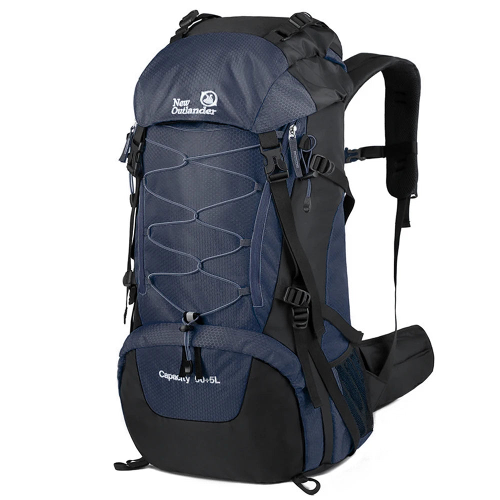 Zaino Trekking Impermeabile WESTTUNE 65 Litri Campeggio Outdoor Capacità Massima