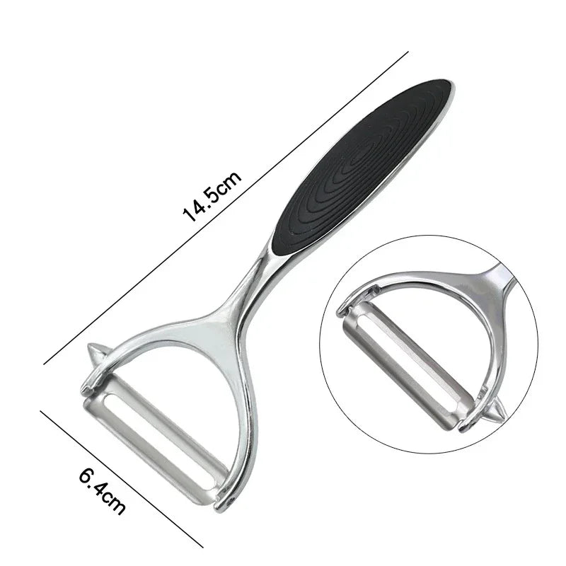 Pelapatate In Acciaio Inossidabile Multifunzionale Grattugia Per Carote Utensili Da Cucina Accessori