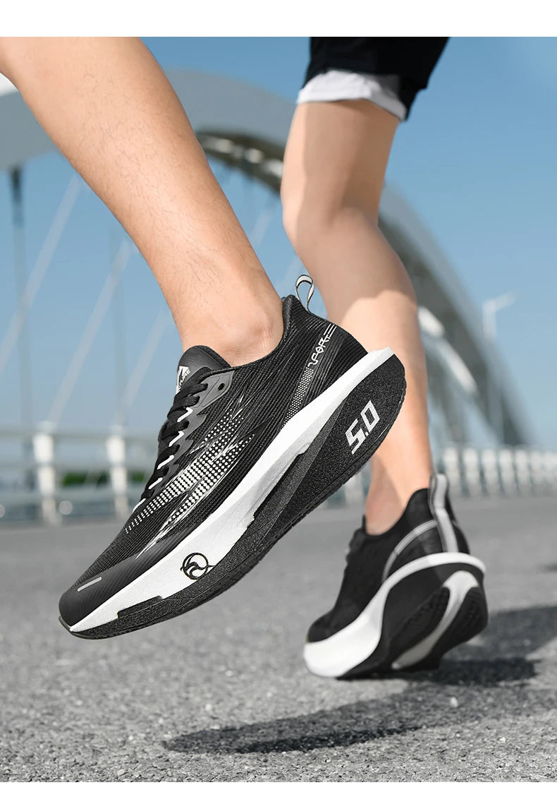 Scarpe Da Corsa Unisex AirCushion Traspiranti Leggere Confortevoli Per Marathon Allenamento Palestra Scarpe Ginnastica