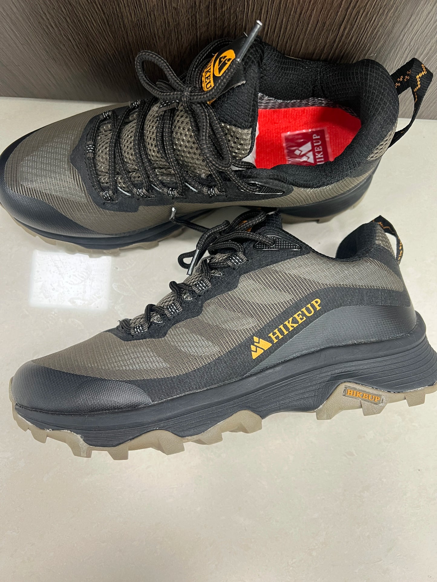 HikeUp Scarpe Da Corsa All'aperto Antiscivolo Uomo Donna Per Trekking Escursionismo Campeggio Comfort Sneakers
