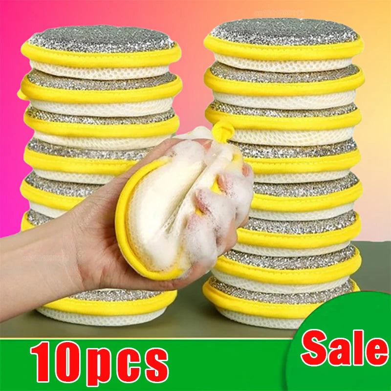 Set Spugne Doppio Lato Per Lavare I Piatti 5 10 20 Pezzi Spugne Cucina Per Pulizia Della Casa Utensili Da Cucina
