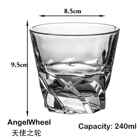 Bicchieri Da Whisky Ecologici E Durevoli Cocktailgeek Forma Rotonda In Vetro Trasparente Per Appassionati Di Whisky