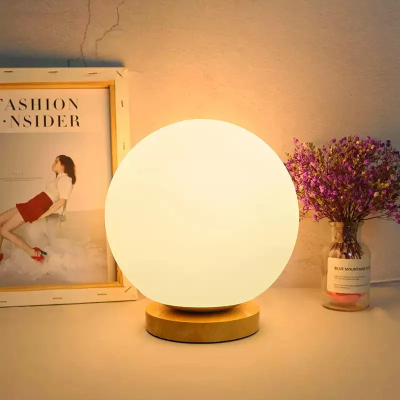 Lampada Da Notte LED Che Cambia Colore RGB Ricaricabile USB Per Comodino Tavolo Soggiorno Camera Da Letto Ufficio
