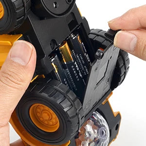 Giocattoli Escavatore Per Bambini 2 Anni, Camion Scavatore Con Ruote Elettriche E Luce, Veicolo Da Costruzione