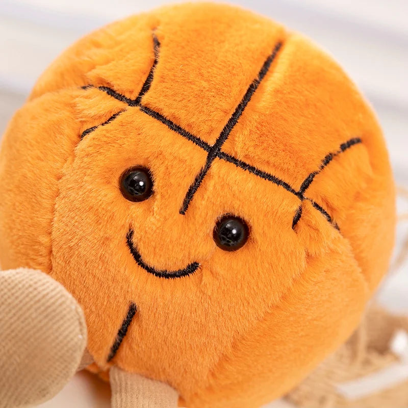 Peluche GDzaccly Sportivi Adorabili Palline Morbide Cuscino Regalo Di Natale Per Ragazzi Basket Calcio Tennis Biliardo