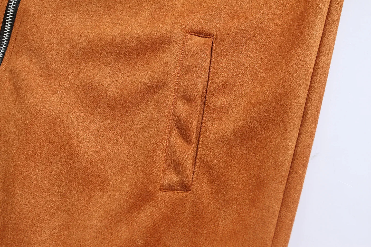 Giacca Uomo Slim Fit Colletto Coreano Autunno Inverno Casual Business Con Cerniera