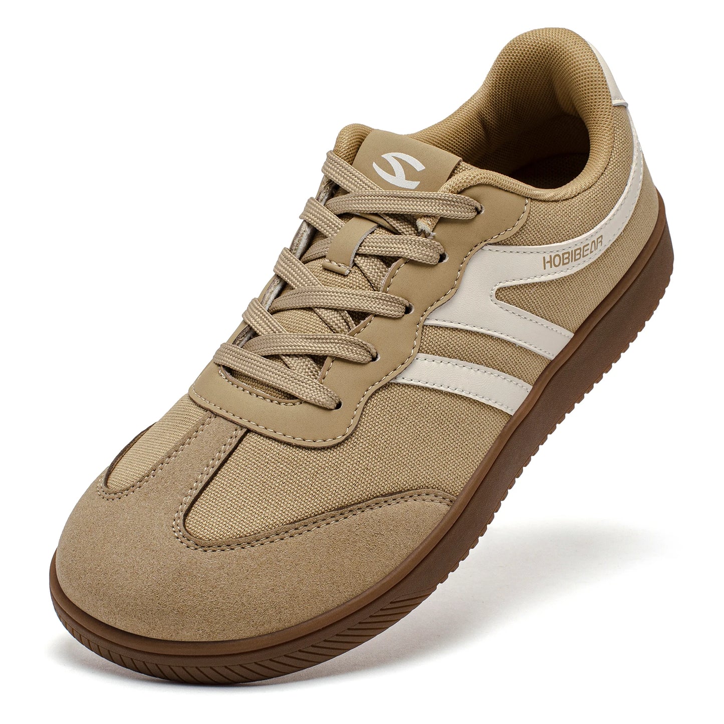 Hobibear Sneakers A Punta Larga Unisex Scarpe Da Passeggio Casual Antiscivolo In Tessuto Con Lacci