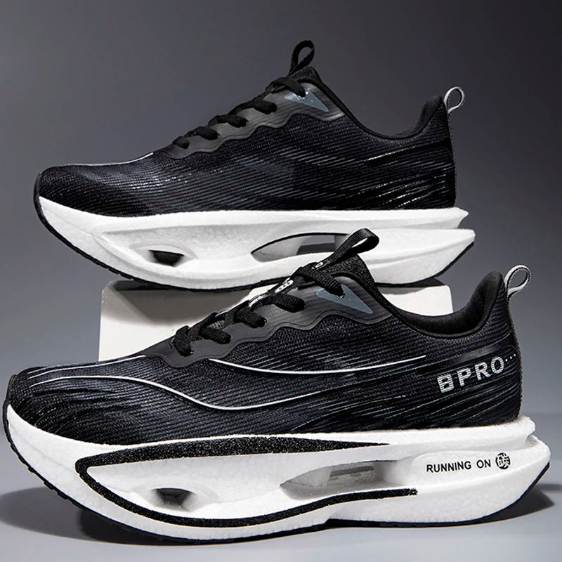 Scarpe Da Corsa Unisex Leggere Traspiranti Carbon Board Specialità Maratona Scarpe Da Ginnastica Sportive
