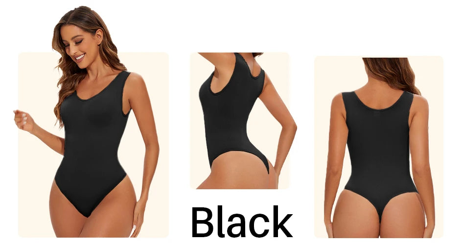 Body modellante senza cuciture per donna Body Shaper Perizoma modellante per il corpo Scolpire il seno Dimagrante Spalline larghe Shaper Nuovo