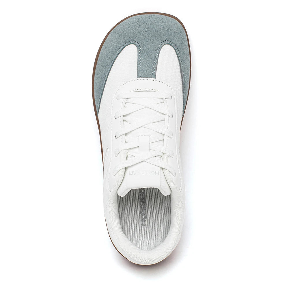 Hobibear Scarpe Da Ginnastica A Punta Larga Barefoot Unisex Zero Drop Minimalista Da Passeggio Con Lacci Antiscivolo