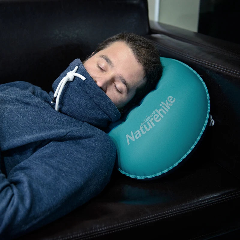 Naturehike Set Fodere Per Cuscini Da Viaggio Gonfiabili Per Esterni Collo Campeggio Attrezzatura Dormire Portatile