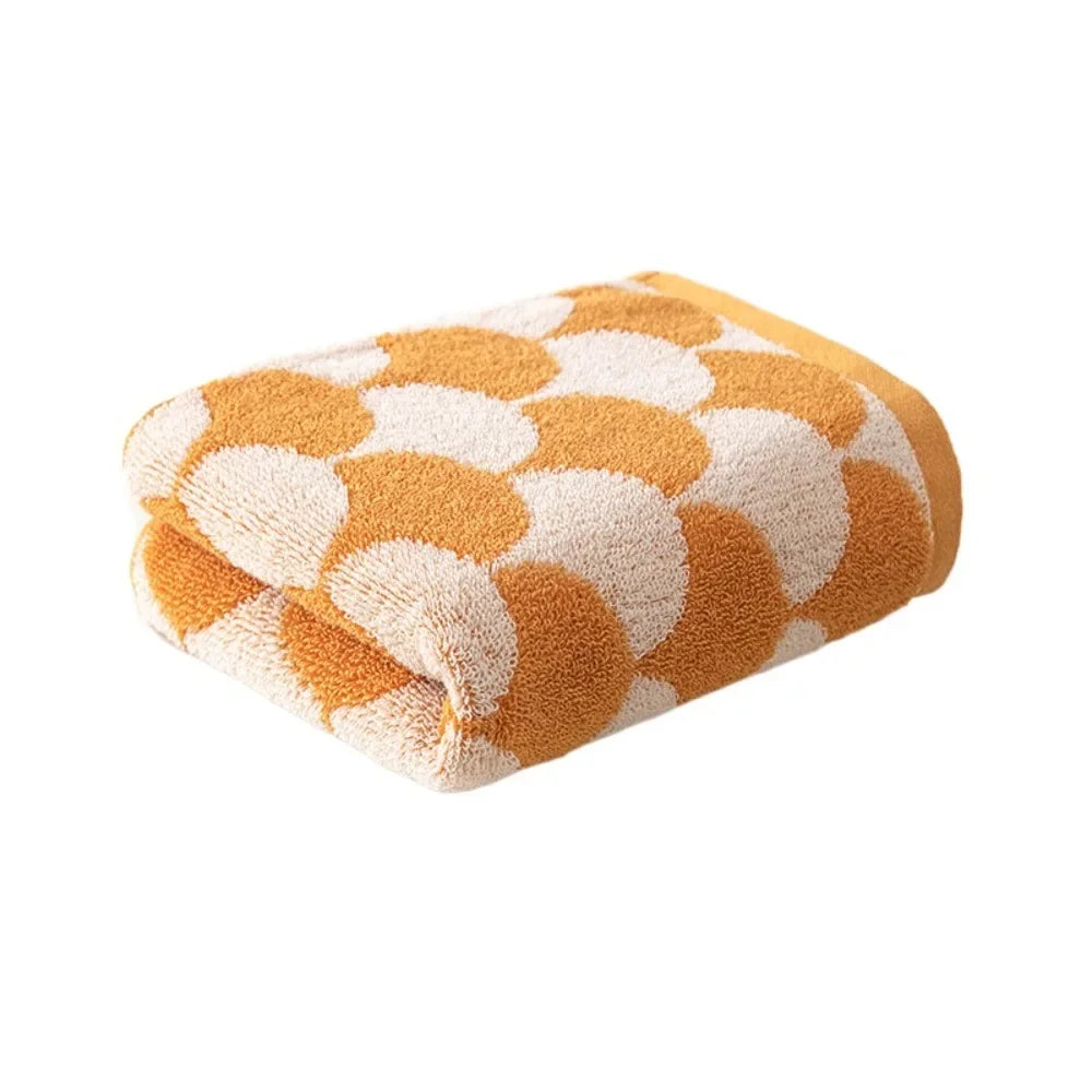 Asciugamani Viso Cotone Puro Ispessiti Ampliati Morbidi Premium Per Adulti Bagno