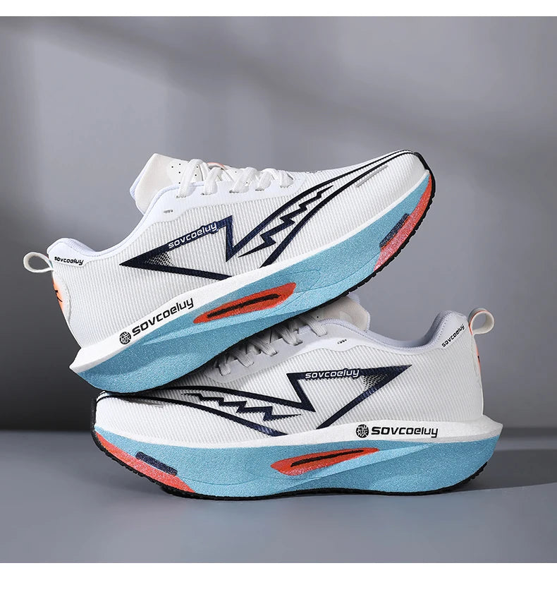 Scarpe Da Corsa 2026 Con Piastra In Carbonio Completa Per Maratona Unisex Leggere Ammortizzate Traspiranti Professionali
