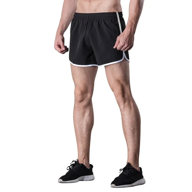 Pantaloncini da Bagno da Uomo Estivi in Microfibra Nylon Spandex Traspiranti Vita Bassa Marca Chyxingye