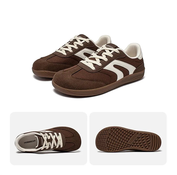 Hobibear Sneakers Unisex A Piedi Nudi Punta Larga Minimalista Zero Drop Con Lacci Antiscivolo Casual