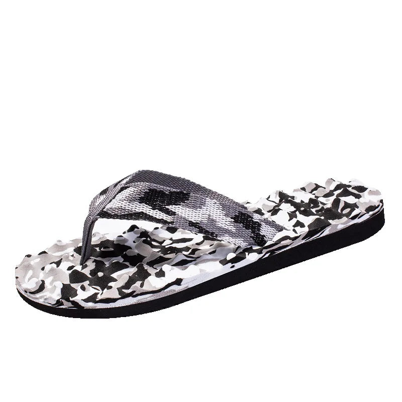 Pantofole Casual da Uomo Infradito Sandali Spiaggia Piatti Estivi Antiscivolo per Casa Interni Pantofola Uomo