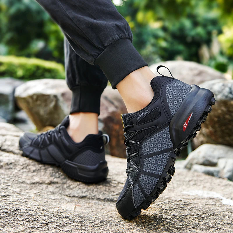 Scarpe Da Trekking Da Uomo Antiscivolo In Rete Traspirante Per Tutti I Terreni Esterni Impermeabili