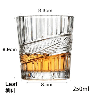 Bicchieri Da Whisky Ecologici E Durevoli Cocktailgeek Forma Rotonda In Vetro Trasparente Per Appassionati Di Whisky