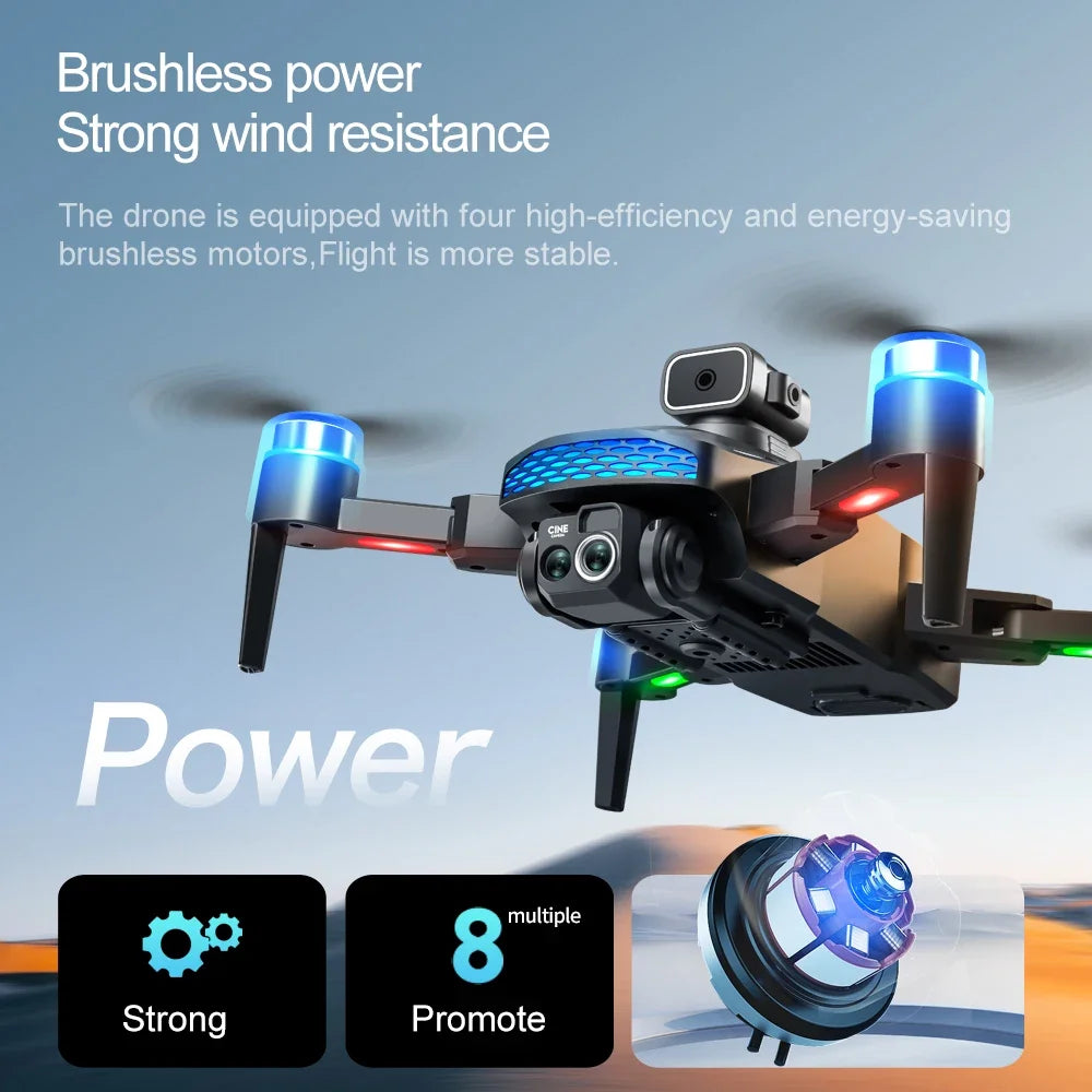 Drone M6 Originale Fotocamera Professionale 4K 8K WiFi 5G FPV Video 4K UAV Schermo Telecomando RC Quadricottero Regalo