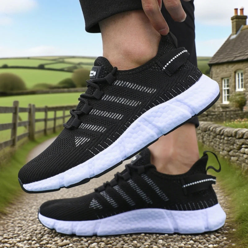 Scarpe Da Uomo In Rete Design Unico E Innovativo Sneakers Leggere Comode Per Esterni Jogging Da Tennis