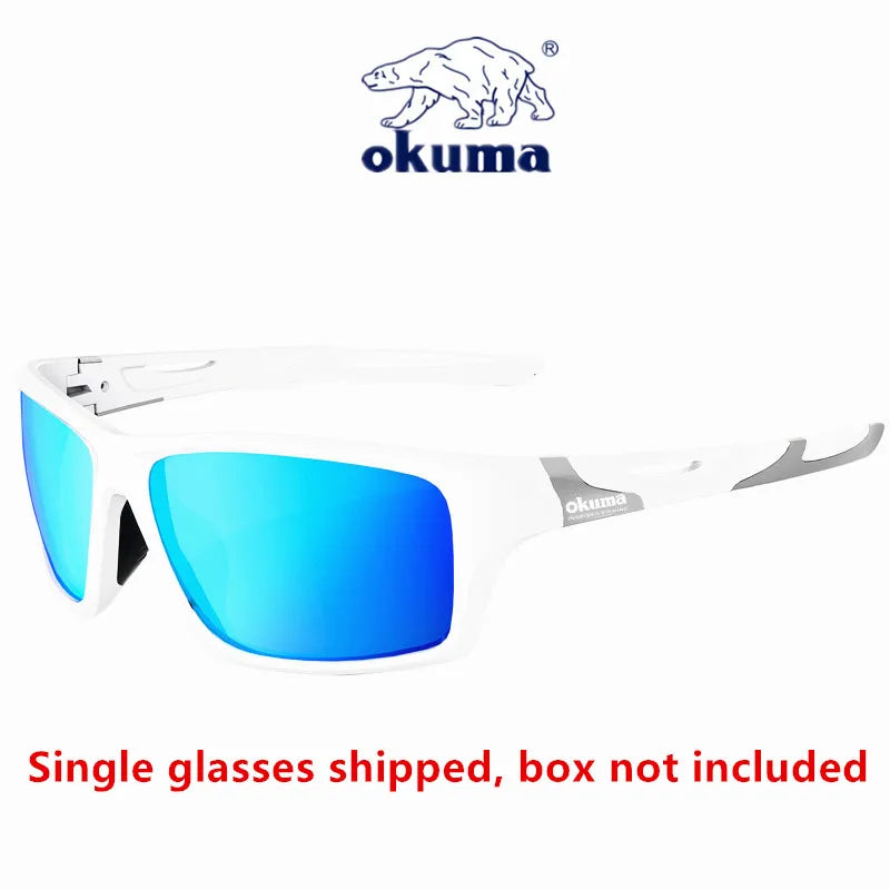 Occhiali Da Sole Polarizzati Da Pesca Okuma UV400 Per Ciclismo E Attività All Aperto Protezione Solare Antiriflesso