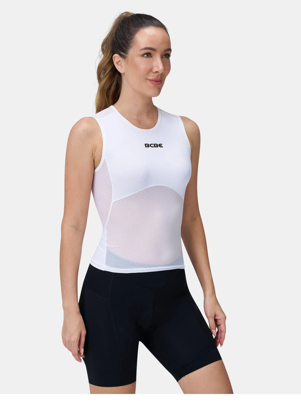Base Da Ciclismo Da Donna Traspirante Con Asciugatura Rapida In Mesh Alta Qualità BCBE