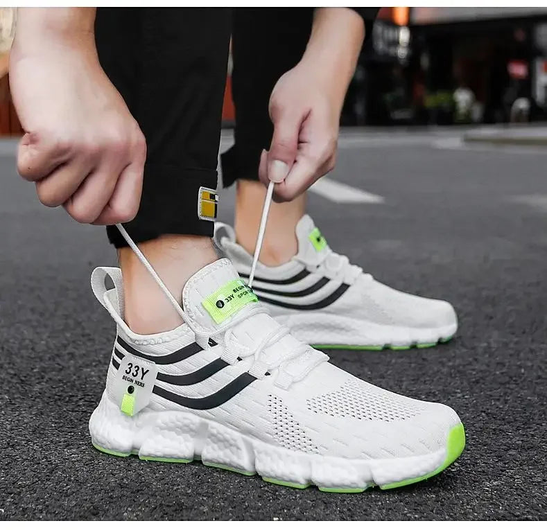 Scarpe sportive da uomo primavera e autunno scarpe da corsa Casual traspiranti scarpe da coppia da passeggio leggere scarpe da donna Spirit da uomo