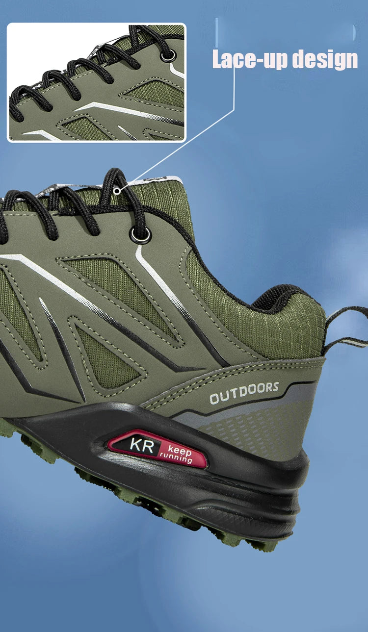 Scarpe Da Trekking Uomo Traspiranti In Rete Antiscivolo Per Terreni Misti All Aperto Resistente All Usura Esterni
