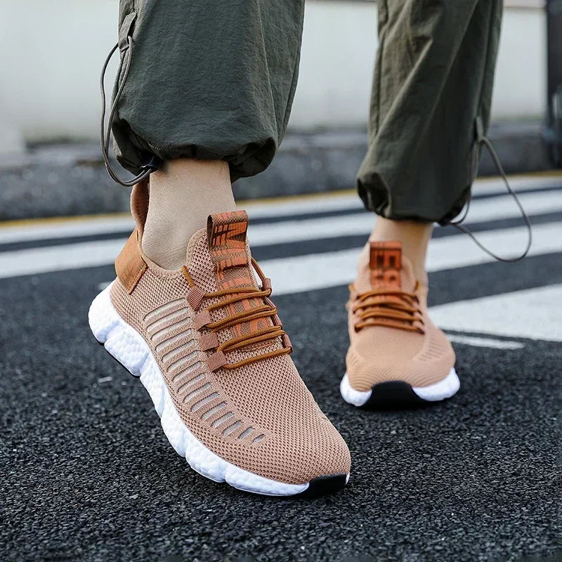 Scarpe Da Ginnastica Estive Da Uomo Traspiranti In Mesh Leggero Per Allenamento E Tennis Eleganti Spedizione Gratuita