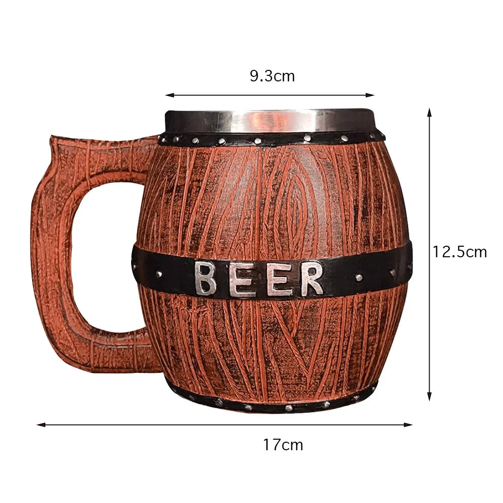 Barile In Legno Per Whisky 3L Con Tappo Rubinetto E Supporto Dispenser Per Cocktail E Appassionati