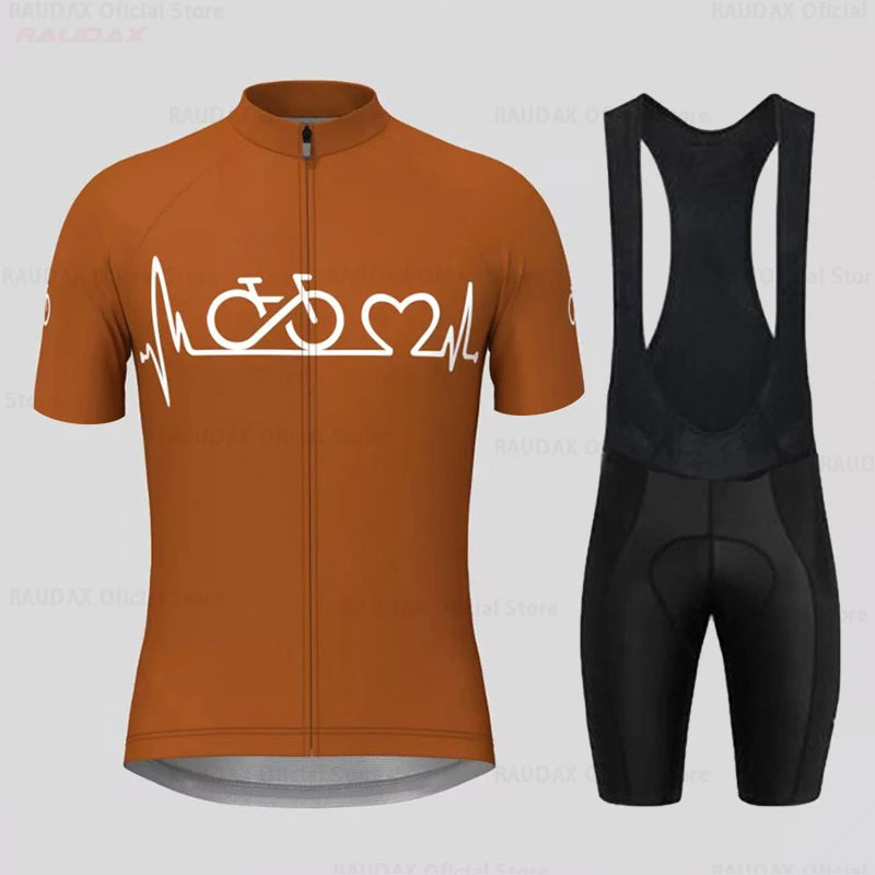 Abbigliamento Da Ciclismo Estivo Per Uomo Kit MTB Maglia Da Ciclismo A Maniche Corte Traspirante Per Bici Da Strada