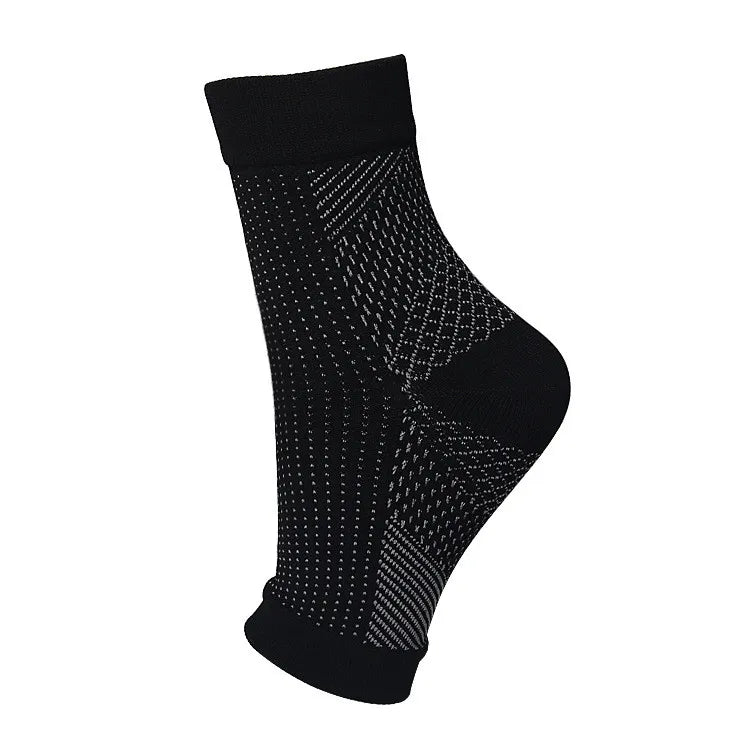 Calzini Sportivi Uomo Caviglia Alta Compressione Con Protezione Per Corsa Cotone Nylon Stile 41