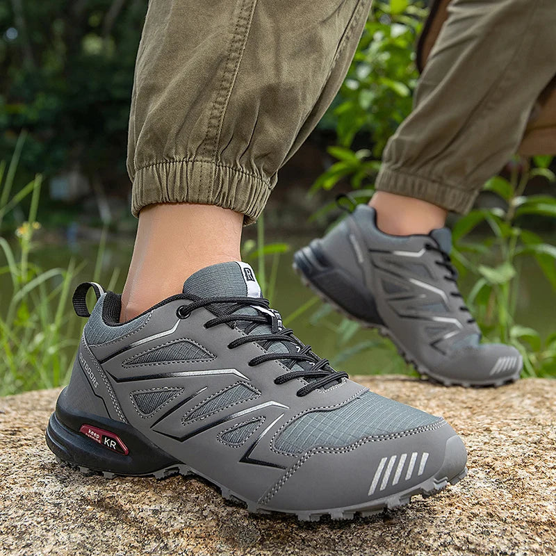 Scarpe Da Trekking Uomo Traspiranti In Rete Antiscivolo Per Terreni Misti All Aperto Resistente All Usura Esterni