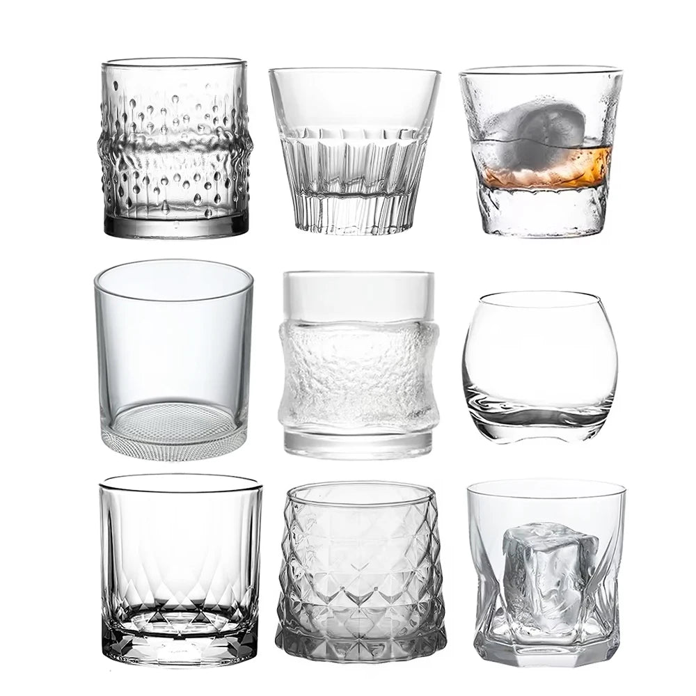 Bicchieri Da Whisky Ecologici E Durevoli Cocktailgeek Forma Rotonda In Vetro Trasparente Per Appassionati Di Whisky