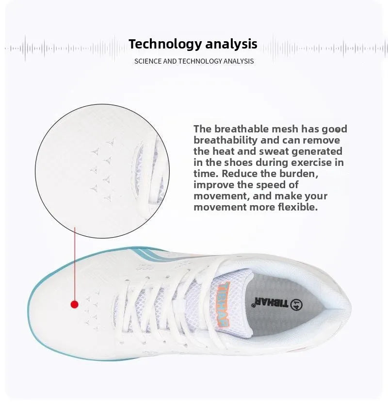 Scarpe da Ping Pong Tibhar per Uomo e Donna Sportive Professionali Antiscivolo Traspiranti