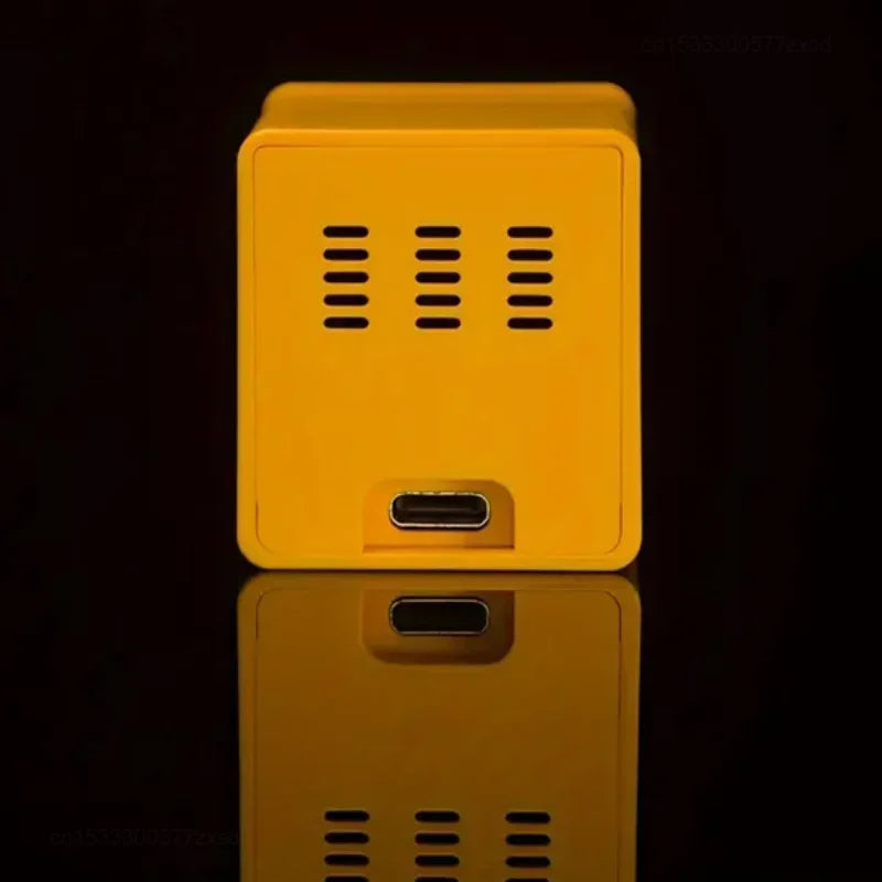 Piccola Stazione Meteorologica Portatile WiFi Display Meteo Temperatura Umidità Sveglia Decorazione Da Tavolo
