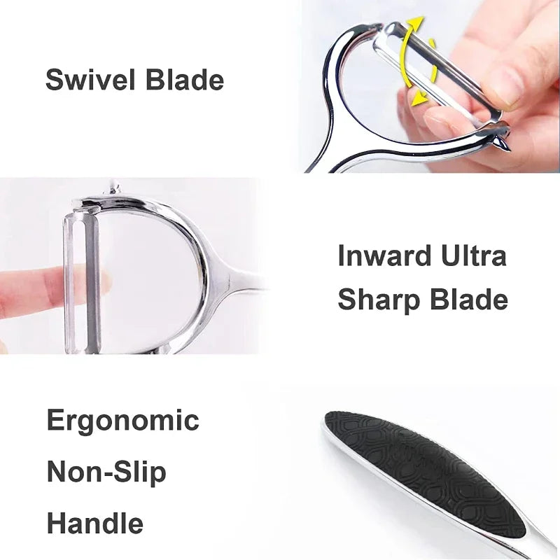 Pelapatate In Acciaio Inossidabile Multifunzionale Grattugia Per Carote Utensili Da Cucina Accessori