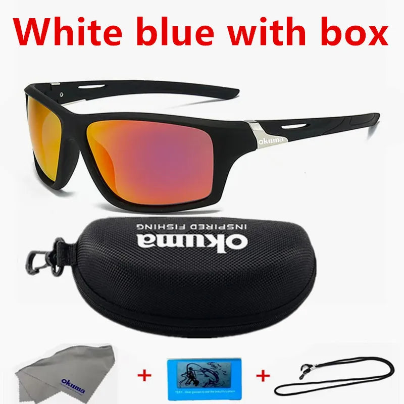 Occhiali Da Sole Polarizzati Da Pesca Okuma UV400 Per Ciclismo E Attività All Aperto Protezione Solare Antiriflesso