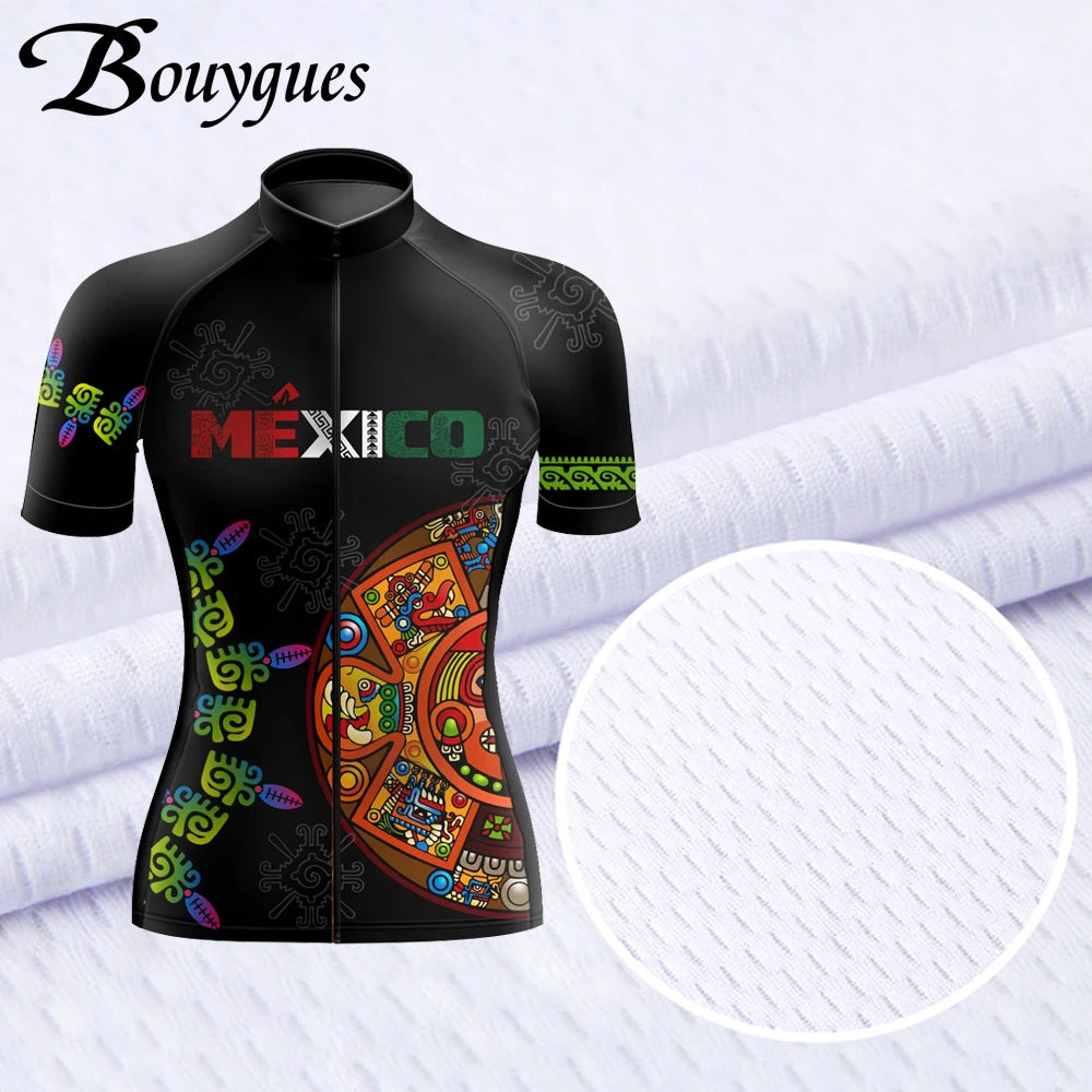 Maglia Da Ciclismo Donna Estate Premium Traspirante Team Racing Abbigliamento Da Ciclismo Maglia Da Bici Corta
