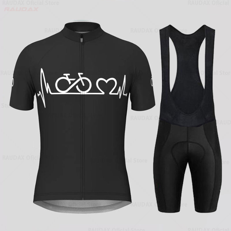 Abbigliamento Da Ciclismo Estivo Per Uomo Kit MTB Maglia Da Ciclismo A Maniche Corte Traspirante Per Bici Da Strada
