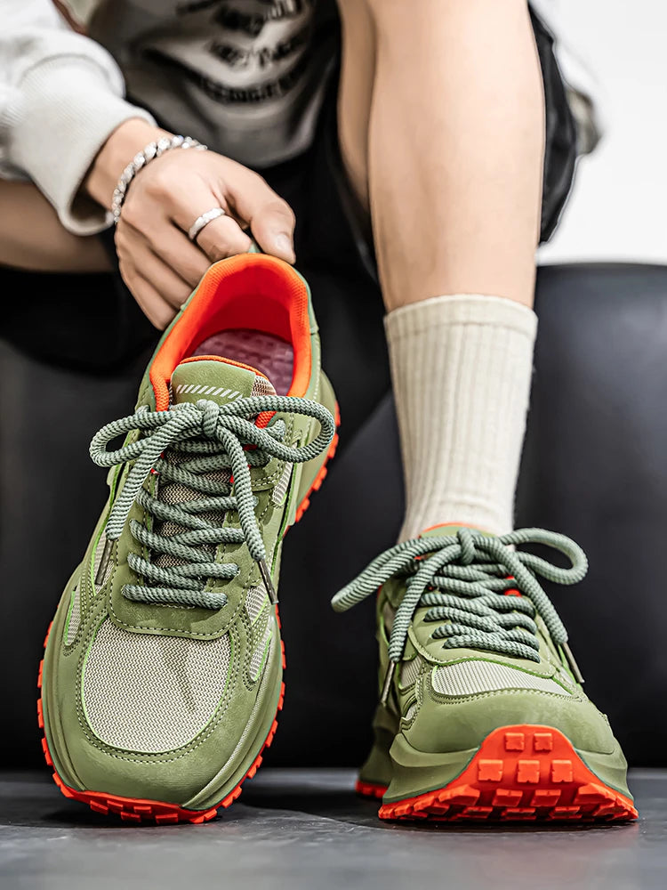 Scarpe Sportive Uomo 2026 In Mesh Da Esterno Traspiranti Con Suola Morbida Comfort Invernale