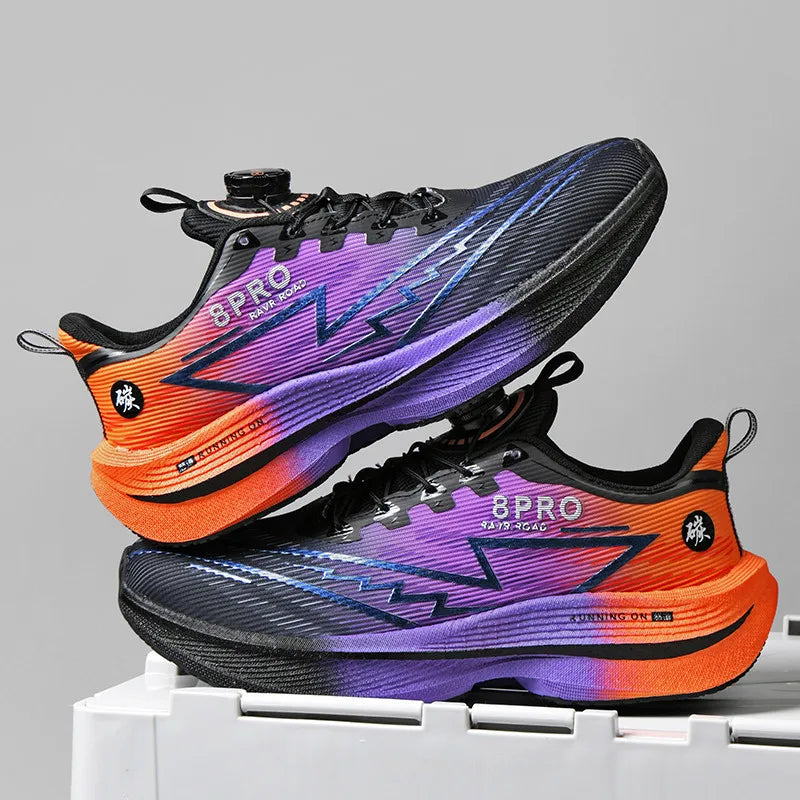 Scarpe Da Corsa Professionali Con Piastra In Carbonio Per Maratona Traspiranti Leggere Sneakers Comode Per Uomo E Donna