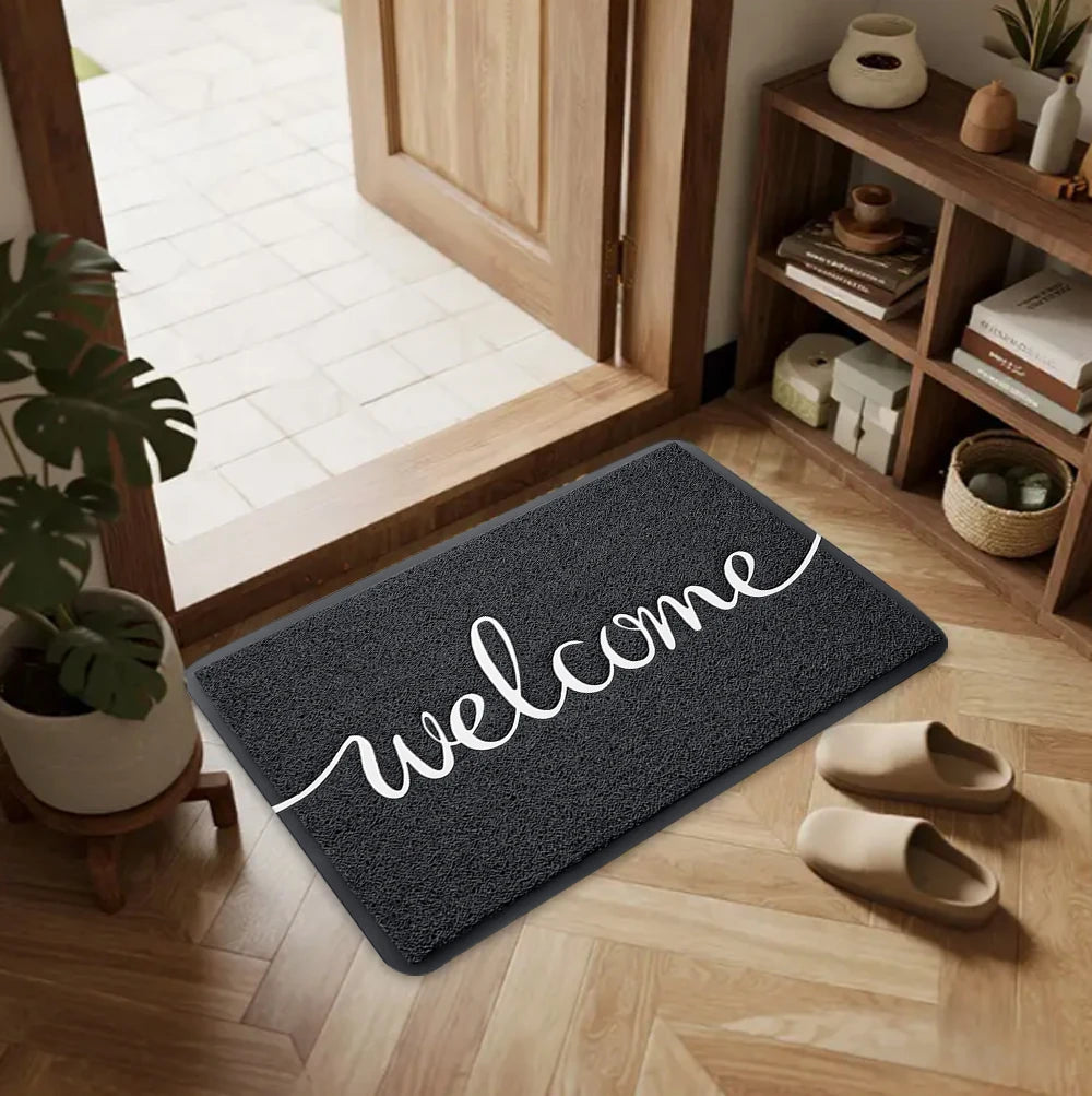 Tappetino Antiscivolo Per Porta Con Motivo Cuore Decorativo Ingresso Soggiorno Antibatterico Resistente Allo Sbiadimento