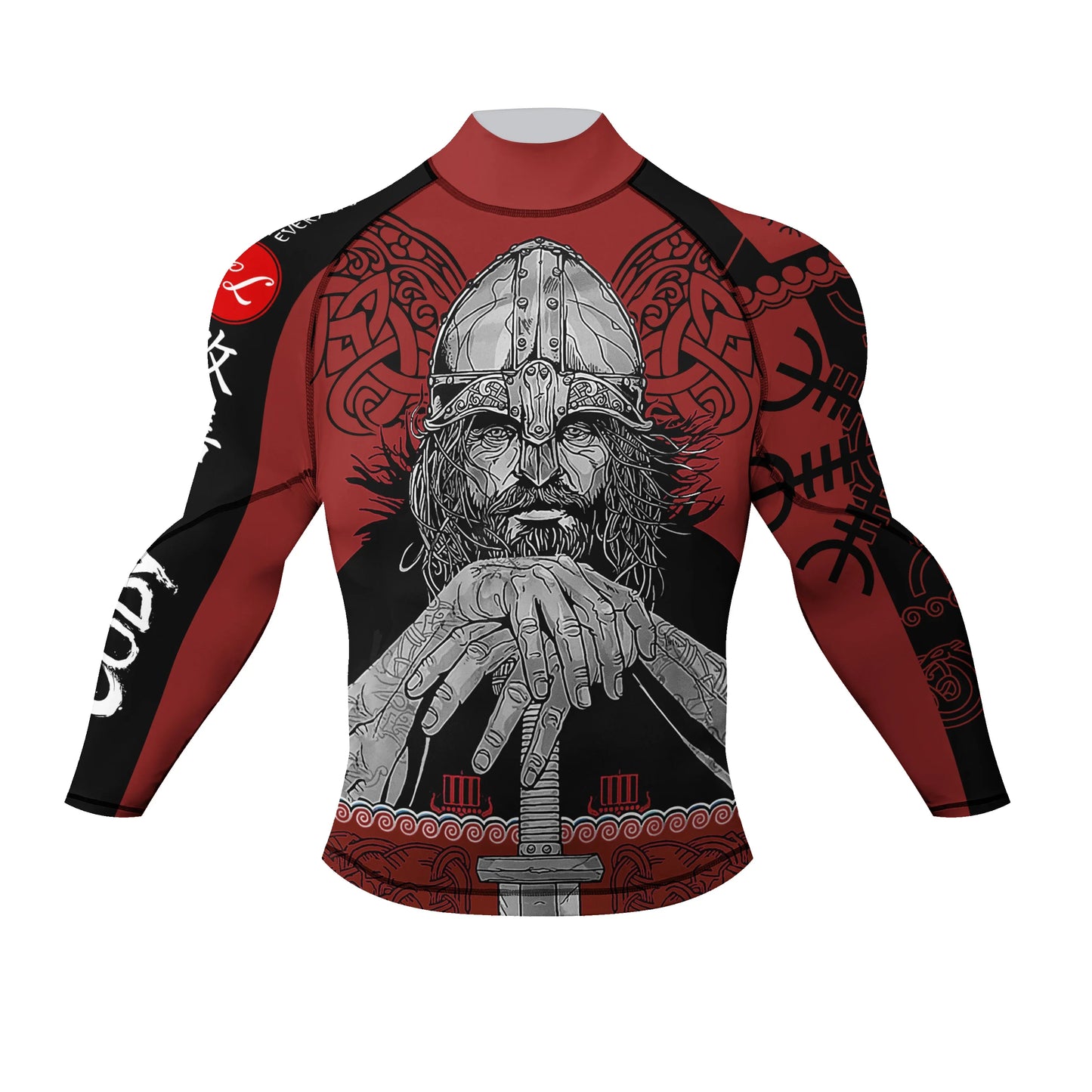 Rash Guard BJJ Uomo Jiu Jitsu Stampa Sublimazione Design Arte Marziale Abbigliamento Compressione Set Breve