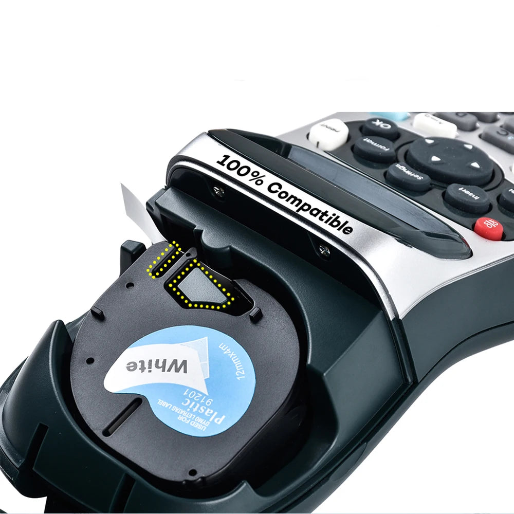 Stampante Per Etichette Originale Dymo Letratag LT 100H Portatile Etichettatrice Da 12 Mm Modelli 12267 91201