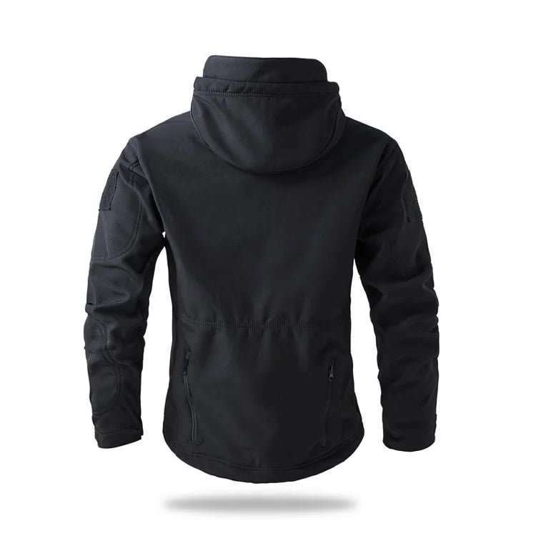 Lurker Giacca Soft Shell Tattica Pelle di Squalo Uomo Impermeabile con Cappuccio Mimetica Esterno da Caccia Autunno