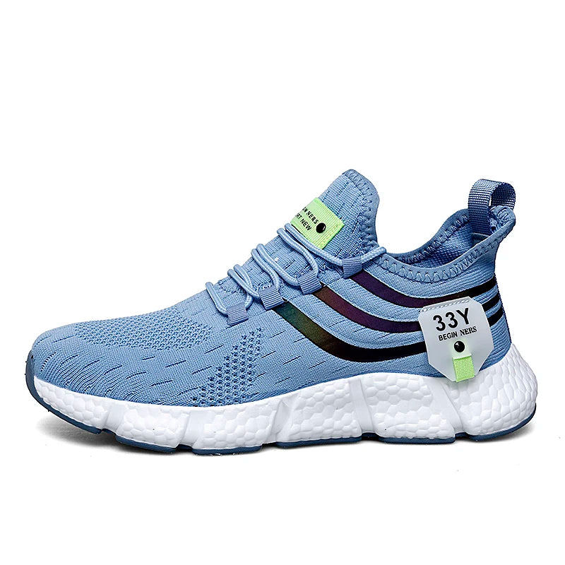 Scarpe Da Ginnastica Traspiranti Unisex Da Corsa Leggere Per Sport Moda Comfort Casual